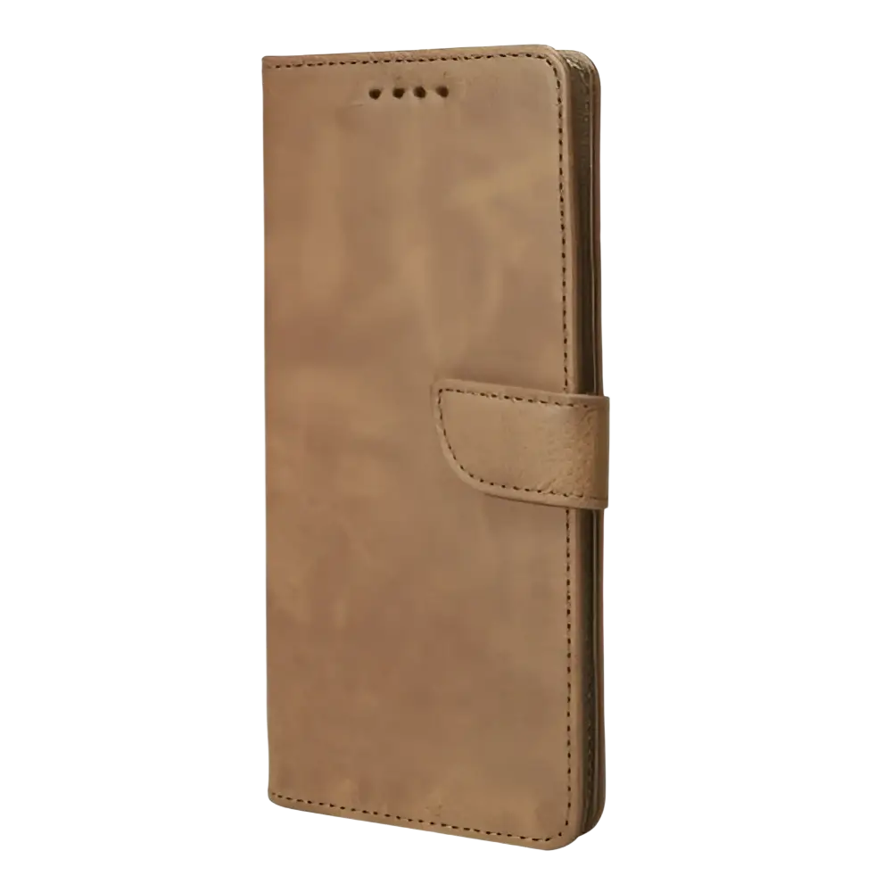 Rixus Bookcase – iPhone 17 Lichtbruin - Book case / wallet