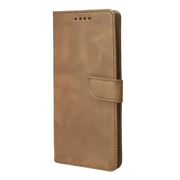 Rixus Bookcase – iPhone 17 Lichtbruin - Book case / wallet