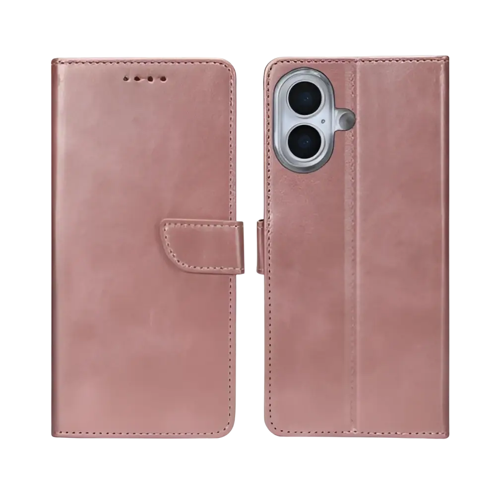 Rixus Bookcase – iPhone 17 Roze - Book case / wallet