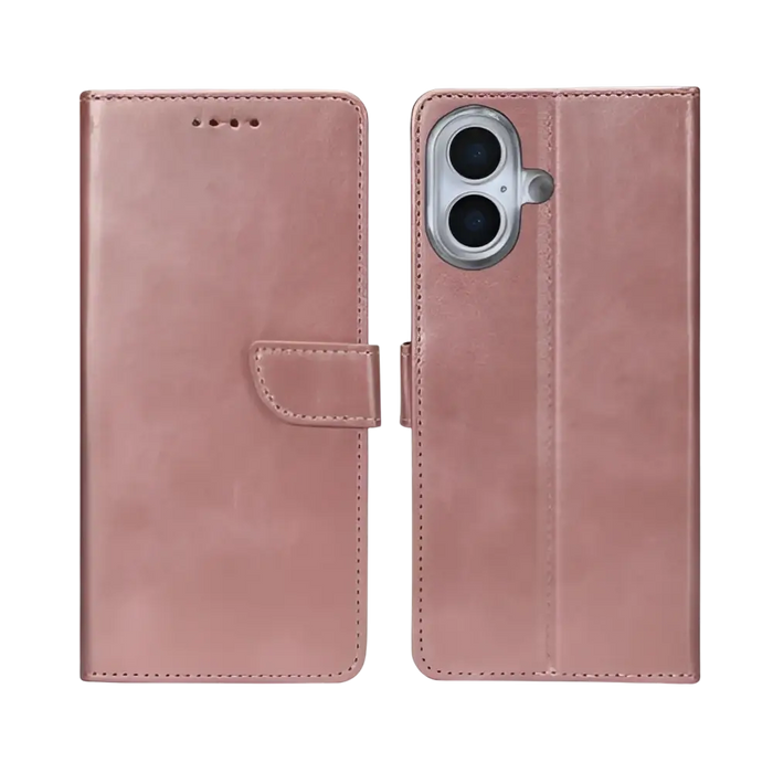 Rixus Bookcase – iPhone 17 – Roze