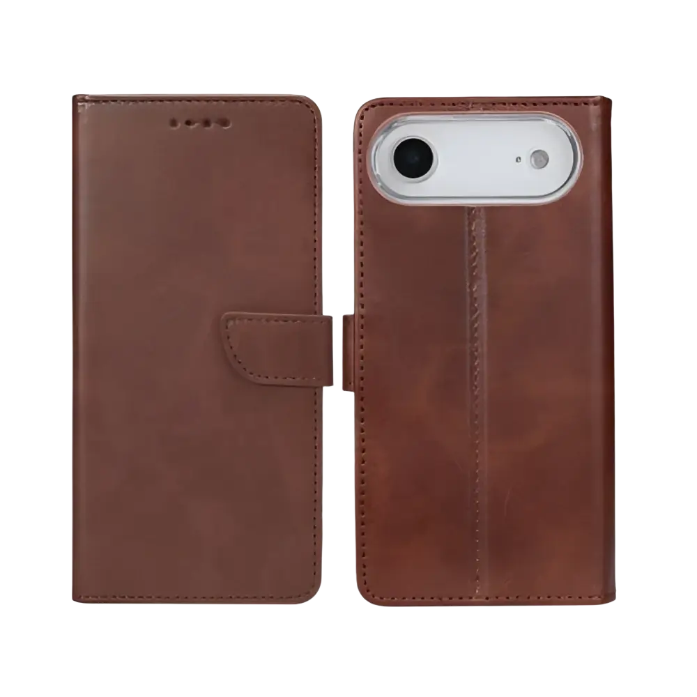 Rixus Bookcase – iPhone Air Bruin - Book case / wallet