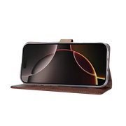 Rixus Bookcase – iPhone Air Bruin - Book case / wallet