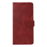 Rixus Bookcase – iPhone Air Donkerrood - Book case / wallet