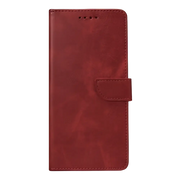 Rixus Bookcase – iPhone Air Donkerrood - Book case / wallet