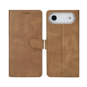 Rixus Bookcase – iPhone Air Lichtbruin - Book case / wallet