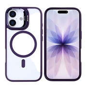 Rixus Classic 03 Case met MagSafe – iPhone 17 Diep Paars - Back cover
