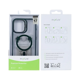 Rixus Classic 03 Case met MagSafe – iPhone 17 Donkergroen - Back cover