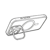 Rixus Classic 03 Case met MagSafe – iPhone 17 Donkergroen - Back cover