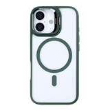 Rixus Classic 03 Case met MagSafe – iPhone 17 Donkergroen - Back cover