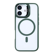 Rixus Classic 03 Case met MagSafe – iPhone 17 Donkergroen - Back cover