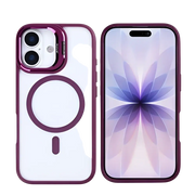 Rixus Classic 03 Case met MagSafe – iPhone 17 Donkerroze - Back cover