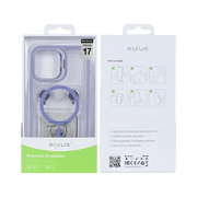 Rixus Classic 03 Case met MagSafe – iPhone 17 Lichtpaars - Back cover