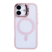 Rixus Classic 03 Case met MagSafe – iPhone 17 Lichtroze - Back cover