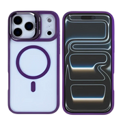 Rixus Classic 03 Case met MagSafe – iPhone 17 Pro Diep Paars - Back cover