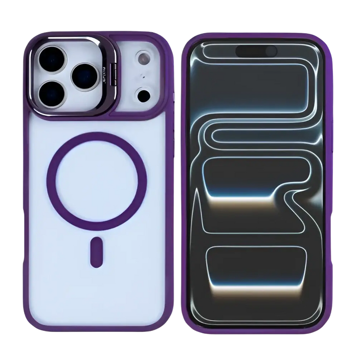 Rixus Classic 03 Case met MagSafe – iPhone 17 Pro – Diep Paars