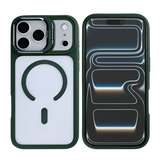 Rixus Classic 03 Case met MagSafe – iPhone 17 Pro Donkergroen - Back cover