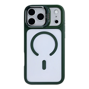 Rixus Classic 03 Case met MagSafe – iPhone 17 Pro Donkergroen - Back cover