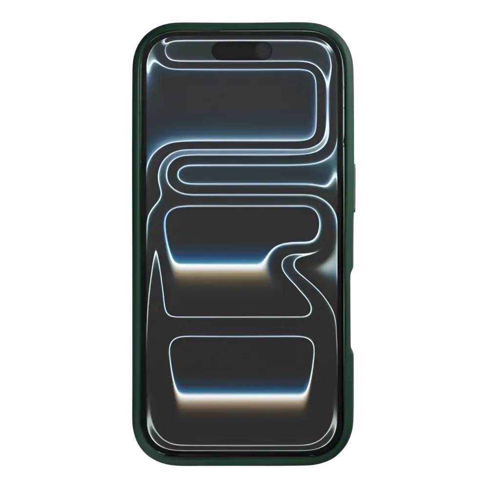 Rixus Classic 03 Case met MagSafe – iPhone 17 Pro Donkergroen - Back cover