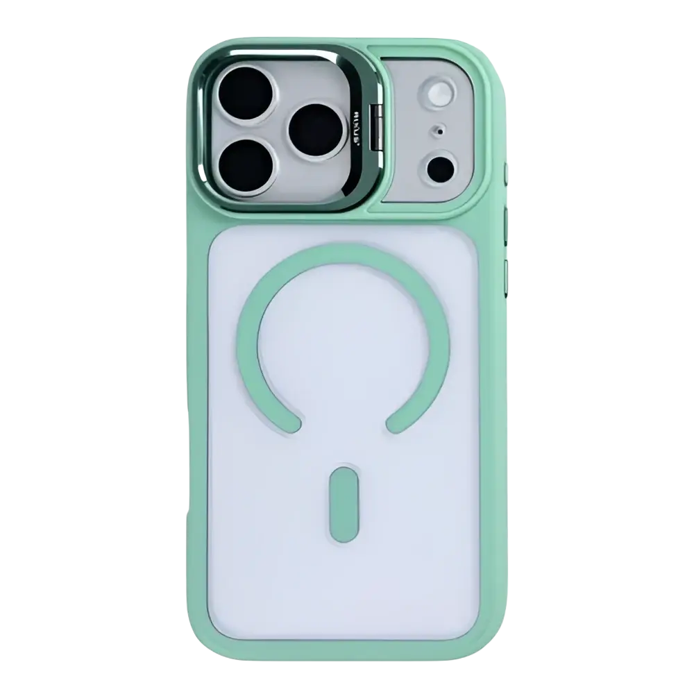 Rixus Classic 03 Case met MagSafe – iPhone 17 Pro Lichtgroen - Back cover