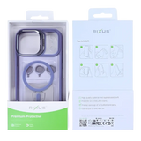 Rixus Classic 03 Case met MagSafe – iPhone 17 Pro Lichtpaars - Back cover
