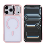Rixus Classic 03 Case met MagSafe – iPhone 17 Pro Lichtroze - Back cover