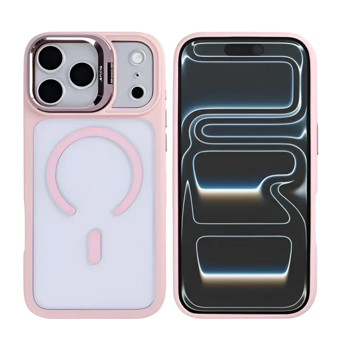 Rixus Classic 03 Case met MagSafe – iPhone 17 Pro – Lichtroze