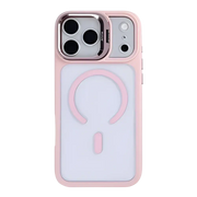 Rixus Classic 03 Case met MagSafe – iPhone 17 Pro Lichtroze - Back cover