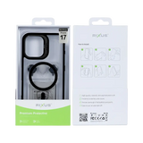 Rixus Classic 03 Case met MagSafe – iPhone 17 Zwart - Back cover