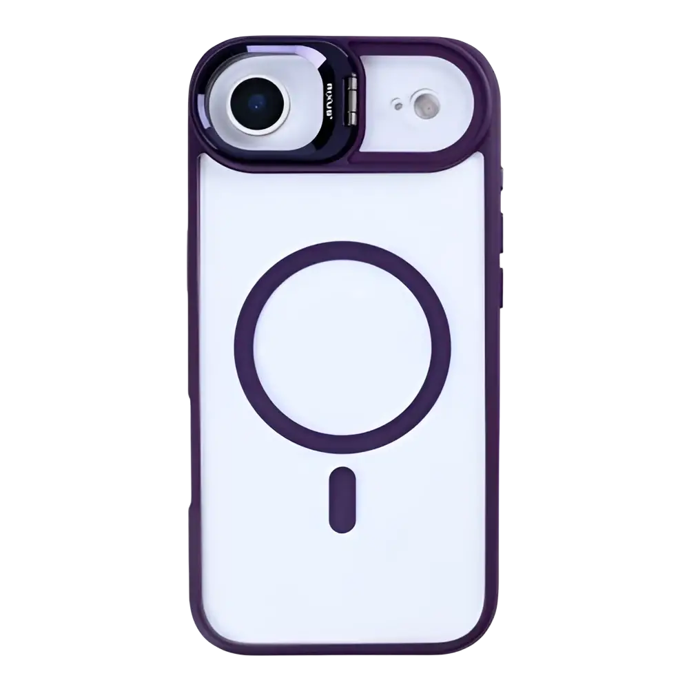Rixus Classic 03 Case met MagSafe – iPhone Air Diep Paars - Back cover