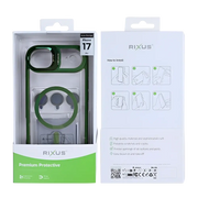Rixus Classic 03 Case met MagSafe – iPhone Air Donkergroen - Back cover