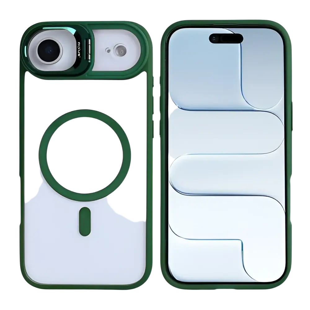 Rixus Classic 03 Case met MagSafe – iPhone Air Donkergroen - Back cover