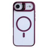 Rixus Classic 03 Case met MagSafe – iPhone Air Donkerroze - Back cover