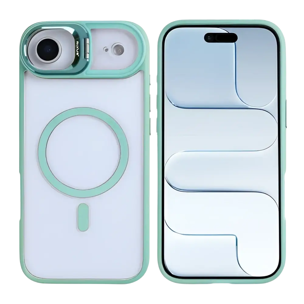Rixus Classic 03 Case met MagSafe – iPhone Air Lichtgroen - Back cover