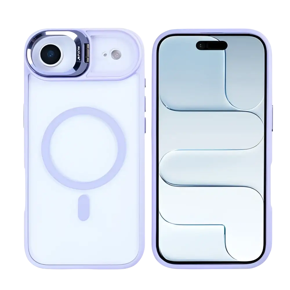 Rixus Classic 03 Case met MagSafe – iPhone Air Lichtpaars - Back cover