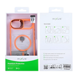 Rixus Classic 03 Case met MagSafe – iPhone Air Oranje - Back cover