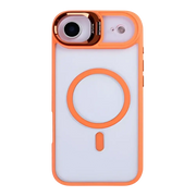Rixus Classic 03 Case met MagSafe – iPhone Air Oranje - Back cover