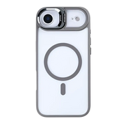Rixus Classic 03 Case met MagSafe – iPhone Air Titanium Grijs - Back cover