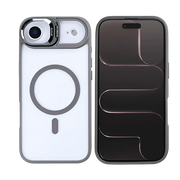 Rixus Classic 03 Case met MagSafe – iPhone Air Titanium Grijs - Back cover
