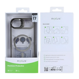 Rixus Classic 03 Case met MagSafe – iPhone Air Titanium Grijs - Back cover