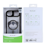 Rixus Classic 03 Case met MagSafe – iPhone Air Zwart - Back cover