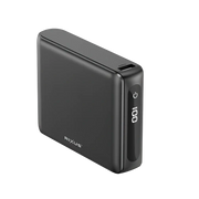 Rixus Compacte Powerbank 20.000 mAh met digitaal display – Zwart RXPB25