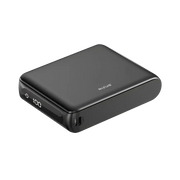 Rixus Compacte Powerbank 20.000 mAh met digitaal display – Zwart RXPB25