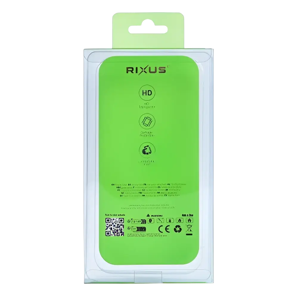 Rixus Crash Guard Case – iPhone 17 Lichtblauw - Back cover