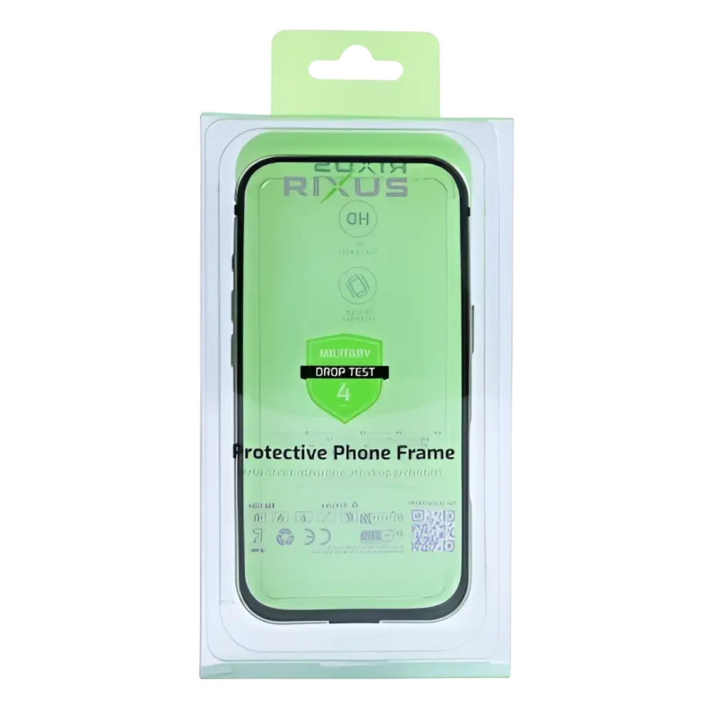 Rixus Crash Guard Case – iPhone 17 Lichtgroen - Back cover