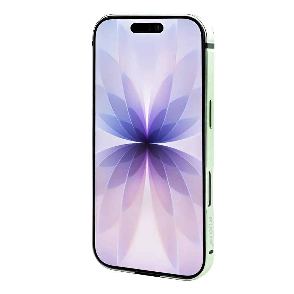 Rixus Crash Guard Case – iPhone 17 Lichtgroen - Back cover