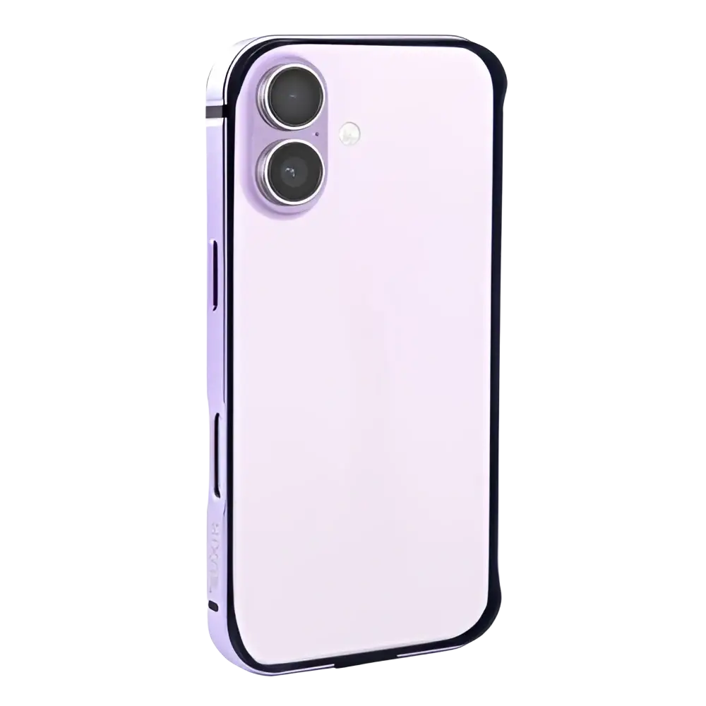 Rixus Crash Guard Case – iPhone 17 Lichtpaars - Back cover