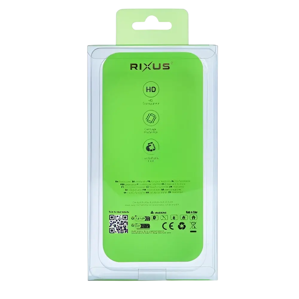 Rixus Crash Guard Case – iPhone 17 Pro Zwart - Back cover