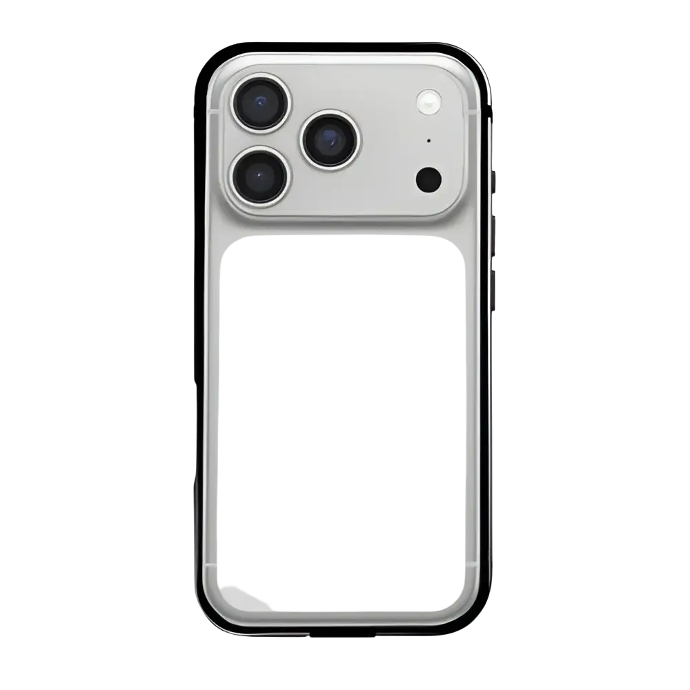 Rixus Crash Guard Case – iPhone 17 Pro Zwart - Back cover