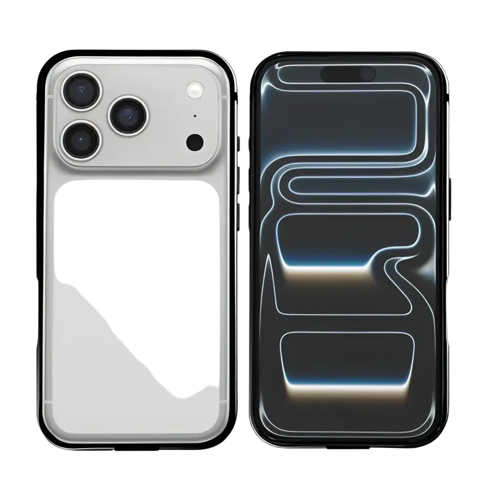 Rixus Crash Guard Case – iPhone 17 Pro Zwart - Back cover