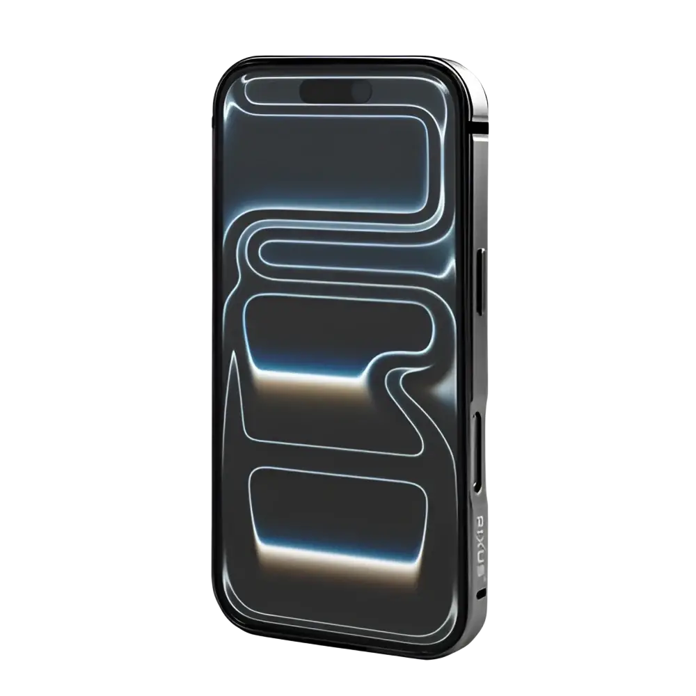 Rixus Crash Guard Case – iPhone 17 Pro Zwart - Back cover